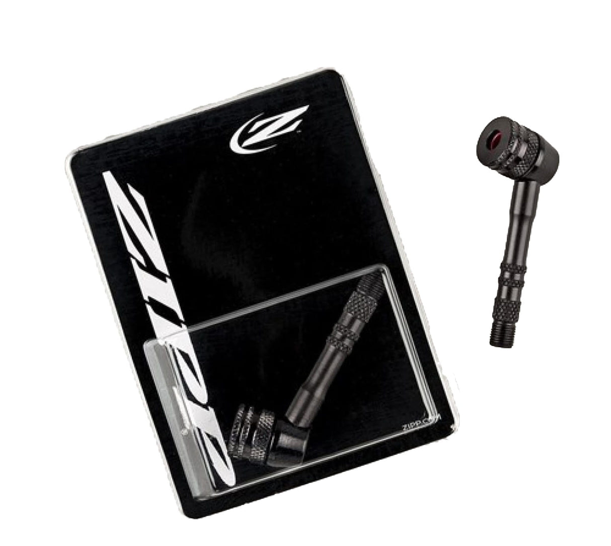 Aluminium Ventil Adapter nur für Disc Laufräder - schwarz Zipp