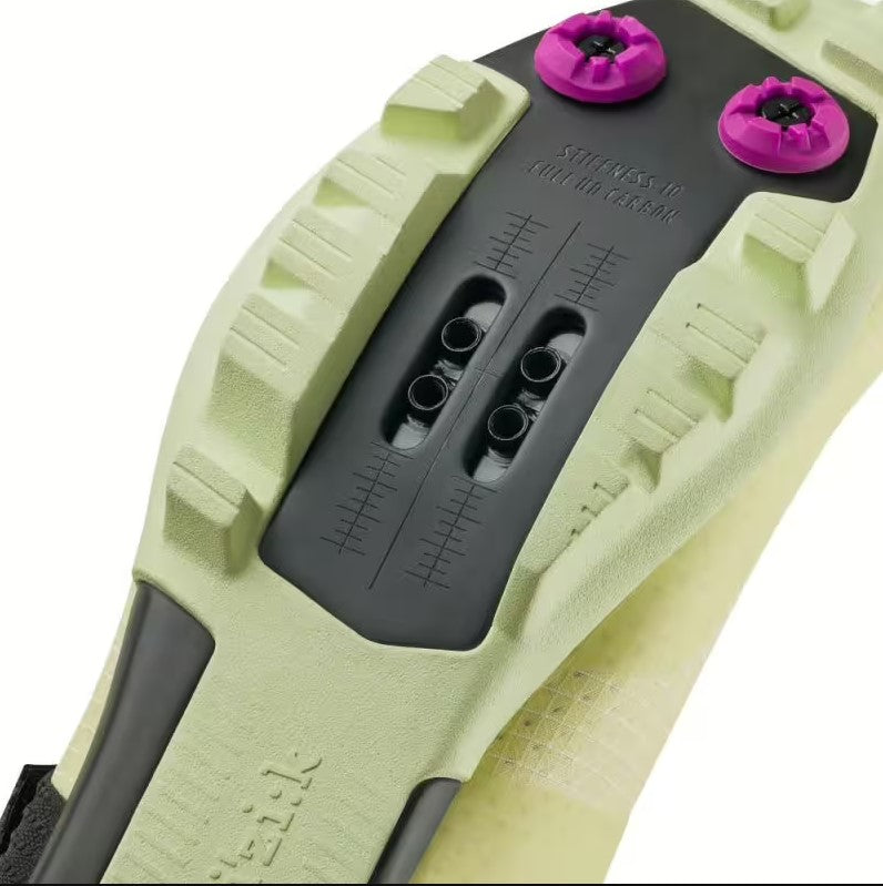 Zapatilla MTB Ferox Carbon - lima / púrpura