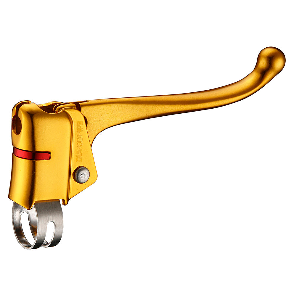 135 Retro Bremshebel Paar - 22.2/23.8mm - Gold