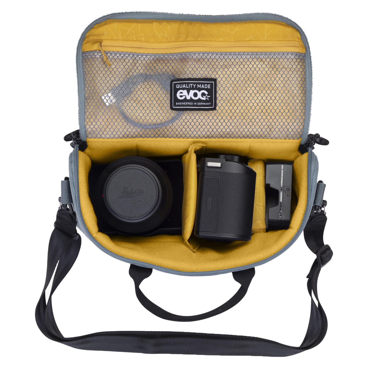 CB 6 Phototasche - steel