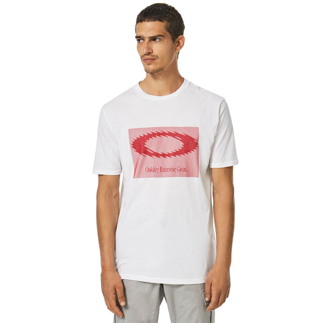 Hologram Static Icon Tee - White