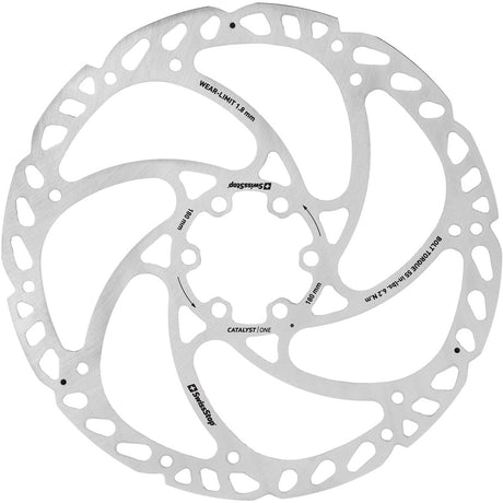 Catalyst One 6-Loch Bremsscheibe - Silber