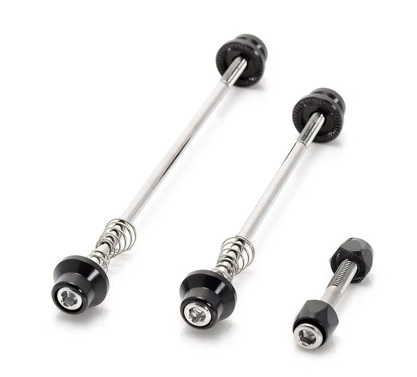 Innensechskant-Schnellspann-Set QR-A01, 115/148 mm - schwarz