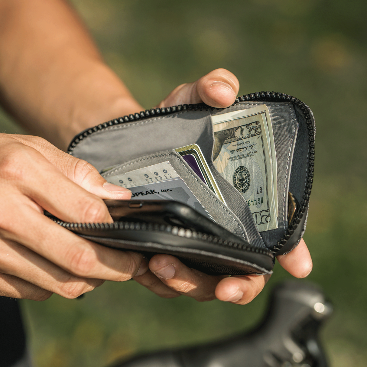 Cycling Walltet 5.5'', black - Portemonnaie