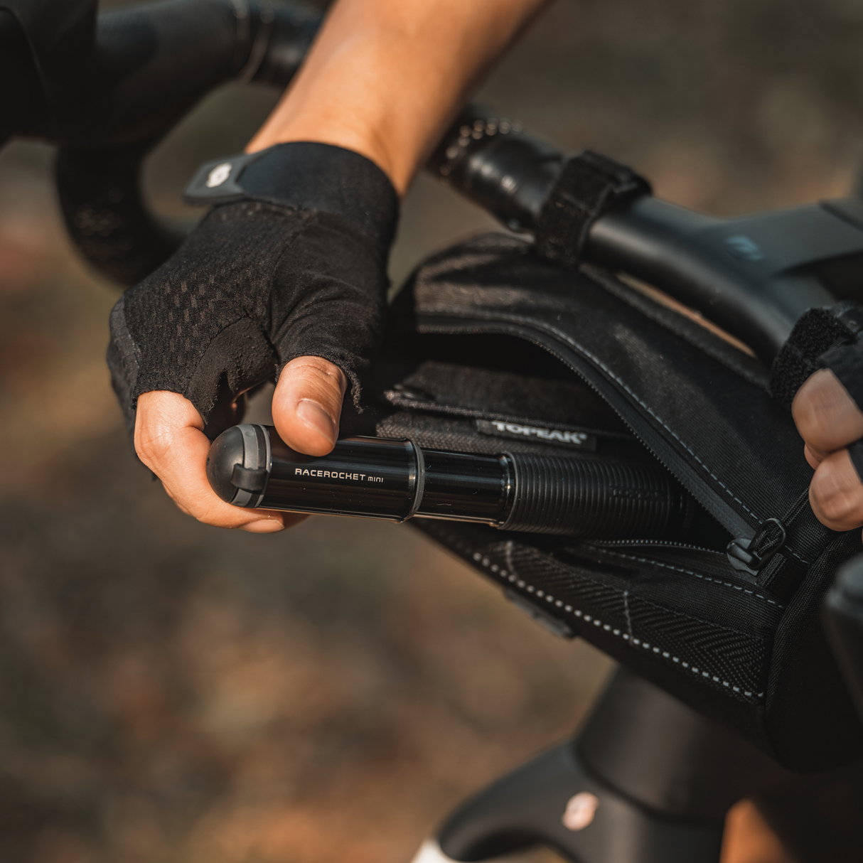 Tubular BarBag Slim 1.5L - schwarz