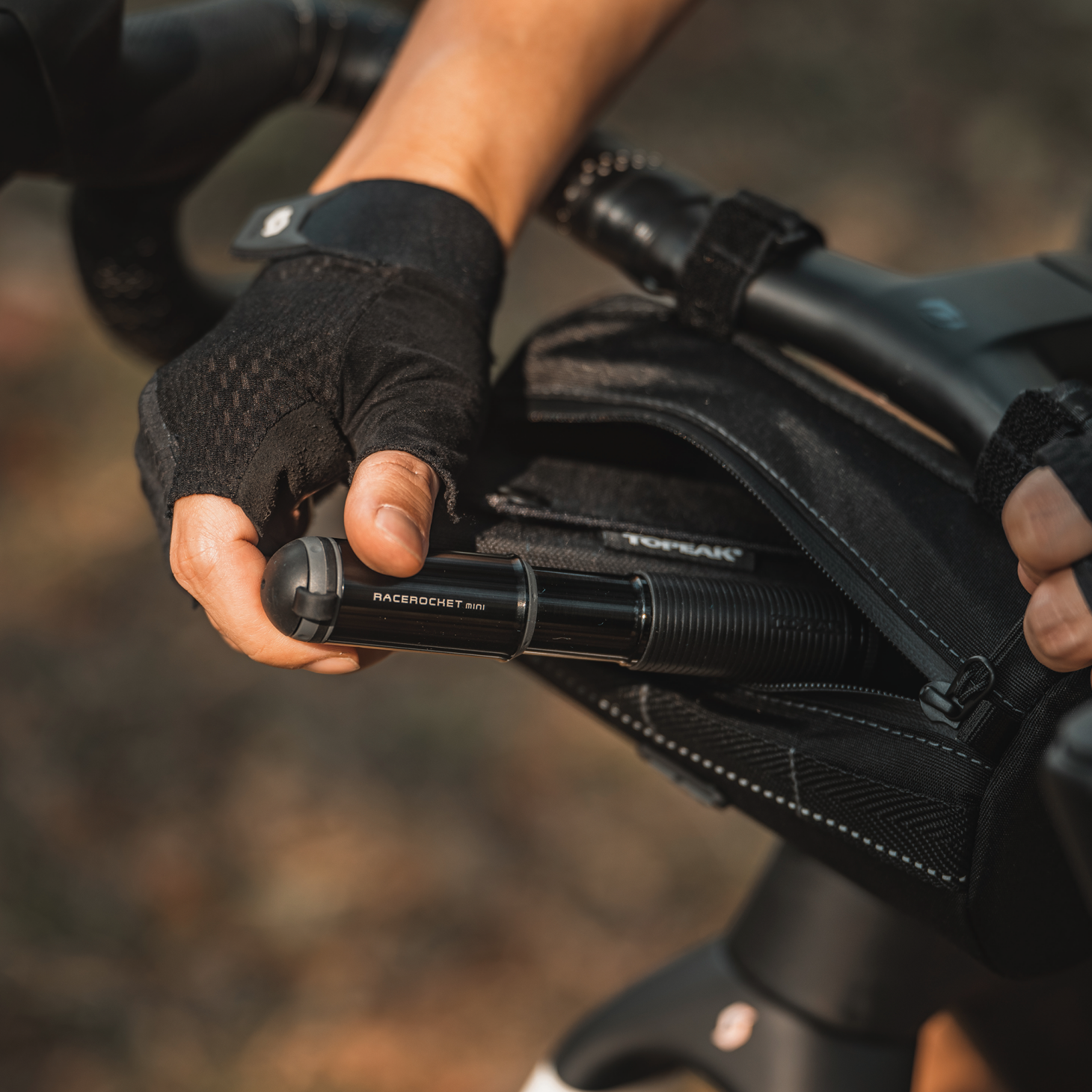 Tubular BarBag Slim 1.5L - schwarz