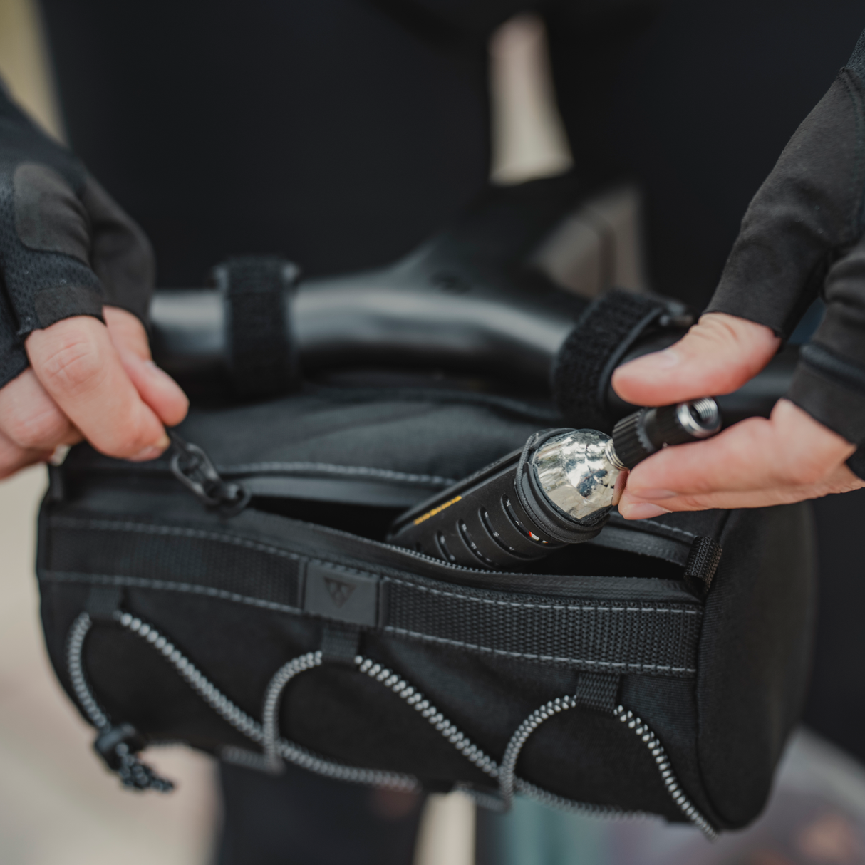 Tubular BarBag Slim, 1,5 Liter - schwarz