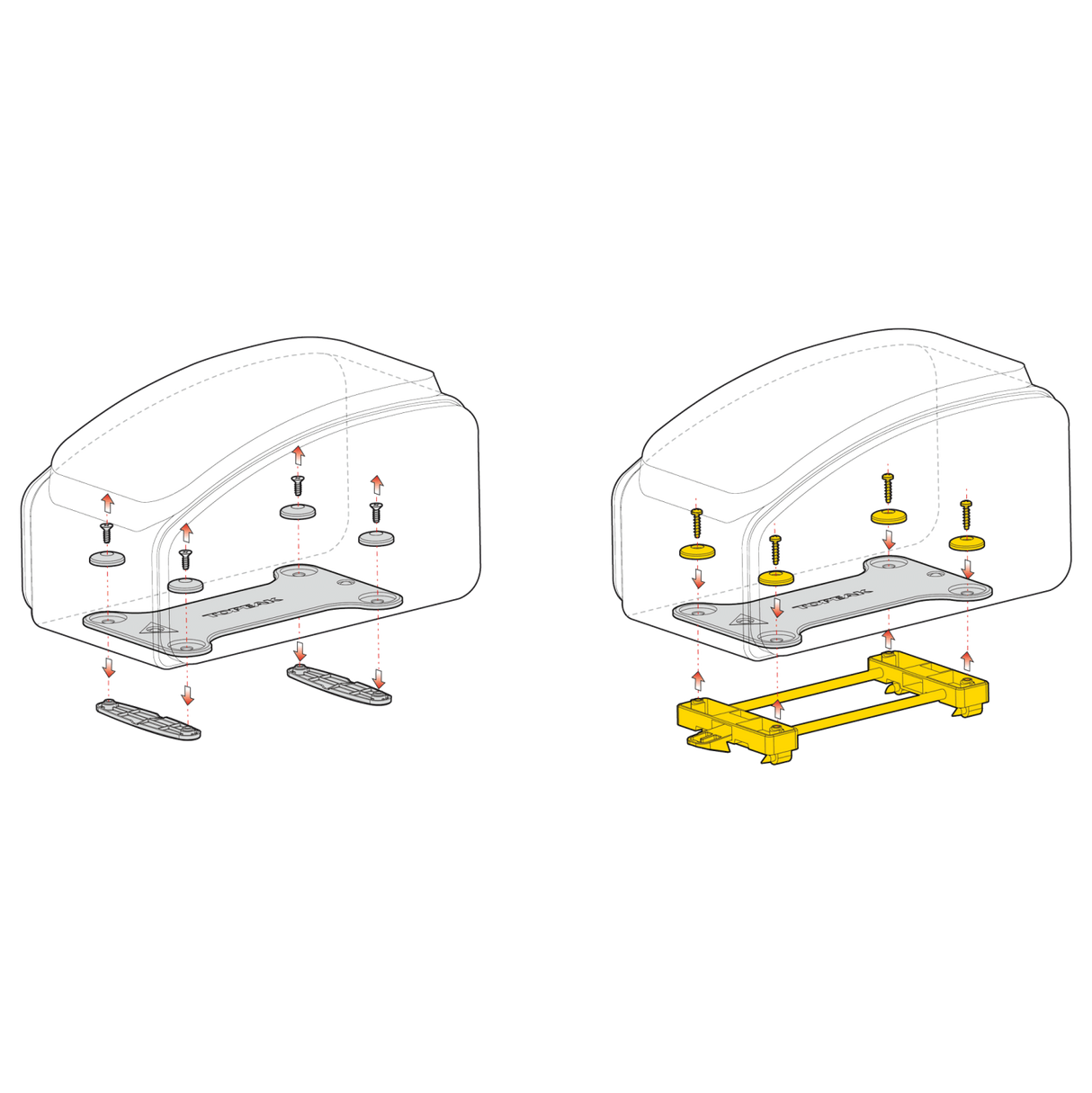 MTS TrunkBag EX, Strap (Snapit kompatibel) - Fahrradtasche