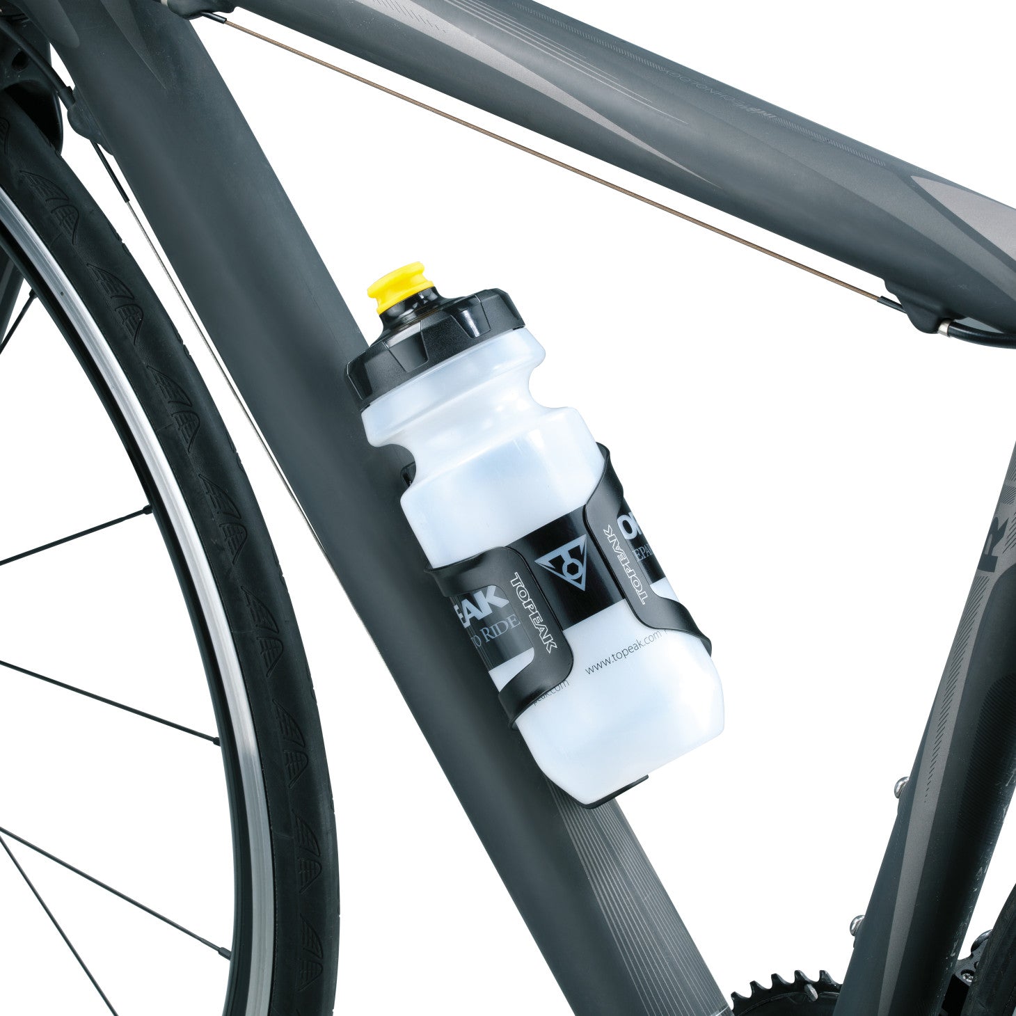 DualSide Cage Flaschenhalter - black