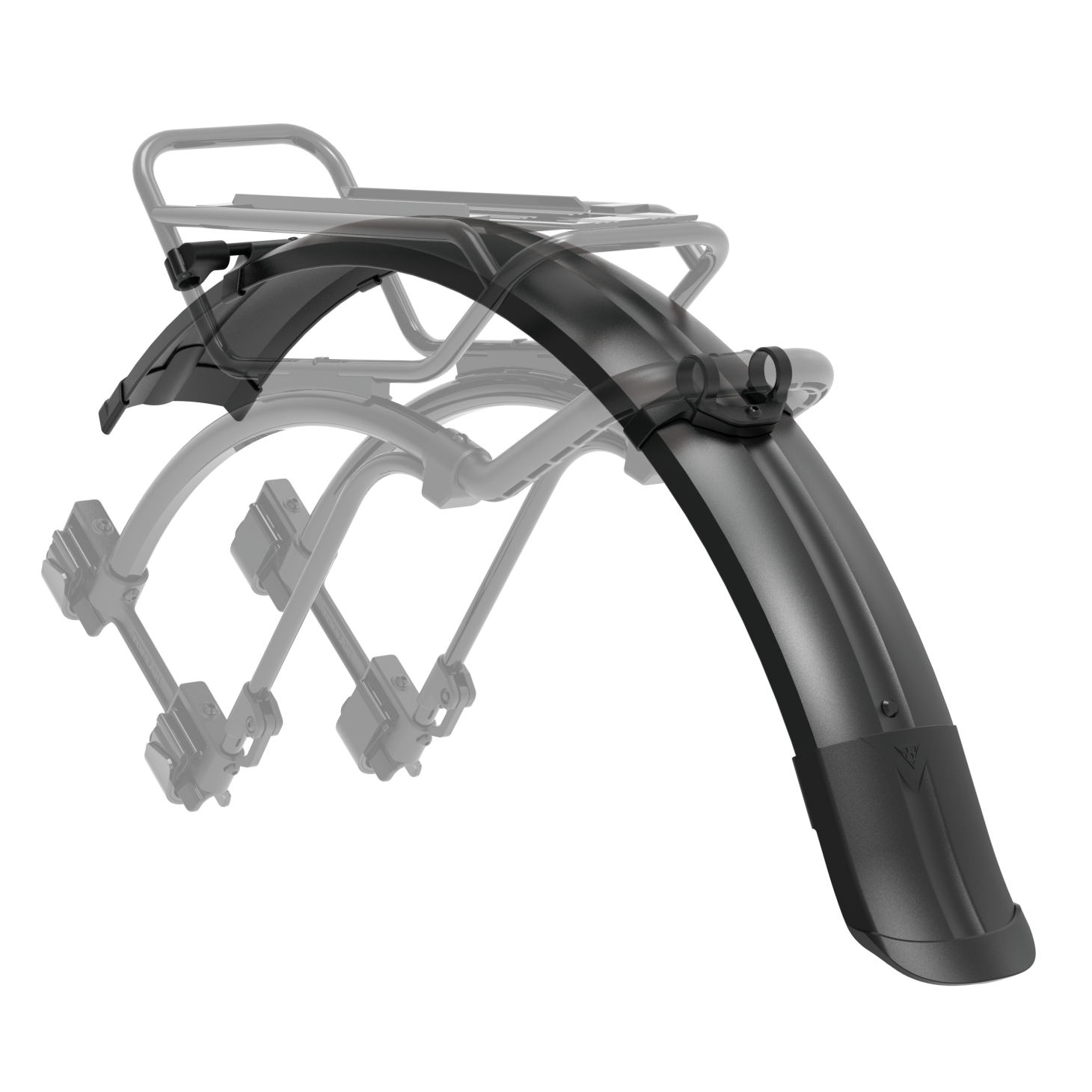 TetraRack Full Fender M2 Aluminium - black