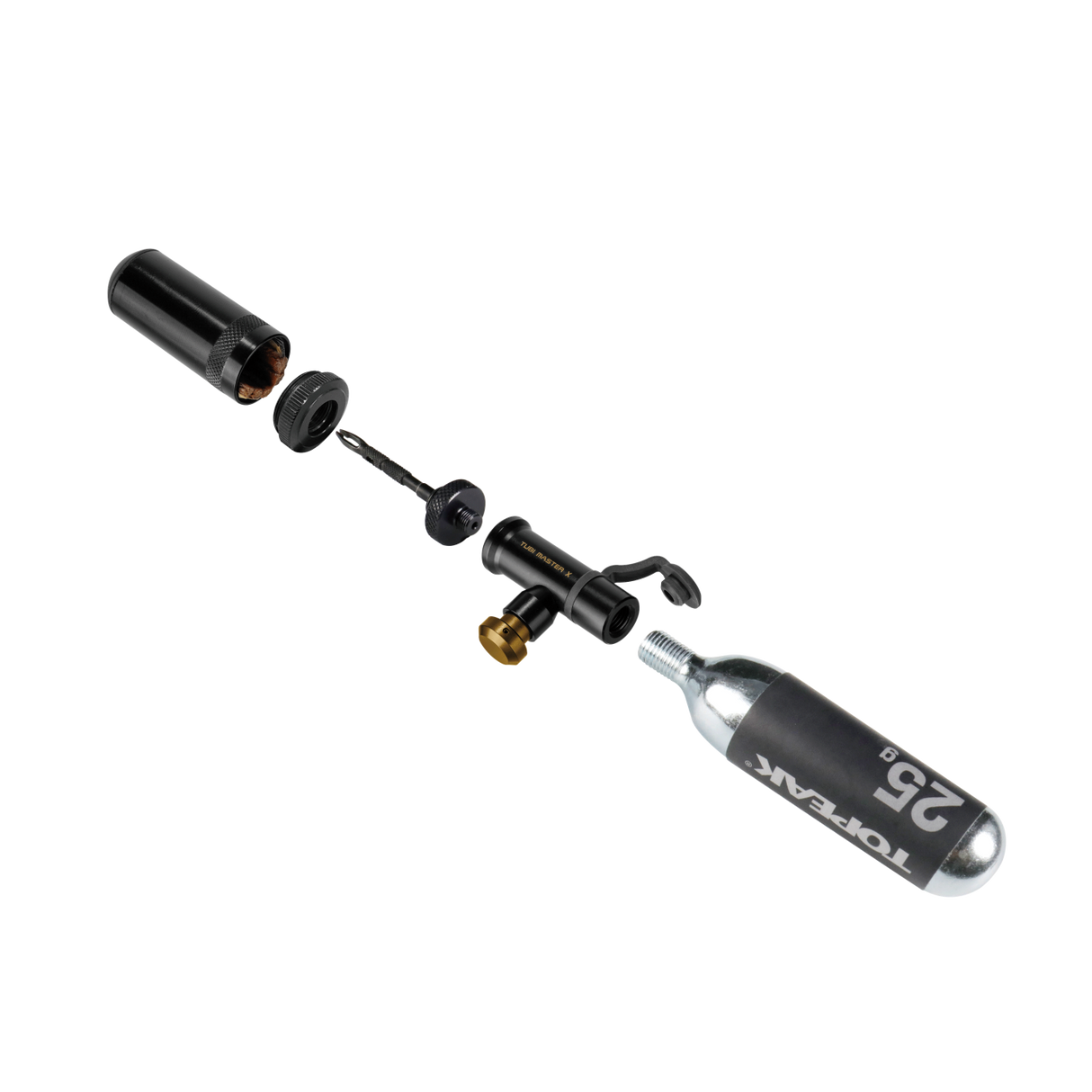 Tubi Master X, mit 25g CO2-Kartusche