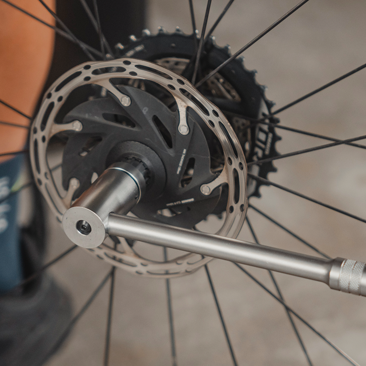 Freewheel Remover with 40Nm Torque Wrench, Kassettenabzieher