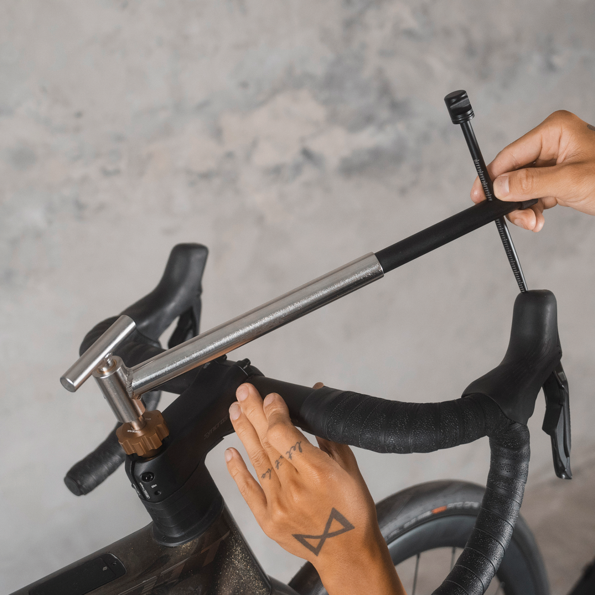 Hanger Alignment Gauge with Lever Setter Kit, Schaltaugen-Richtwerkzeug