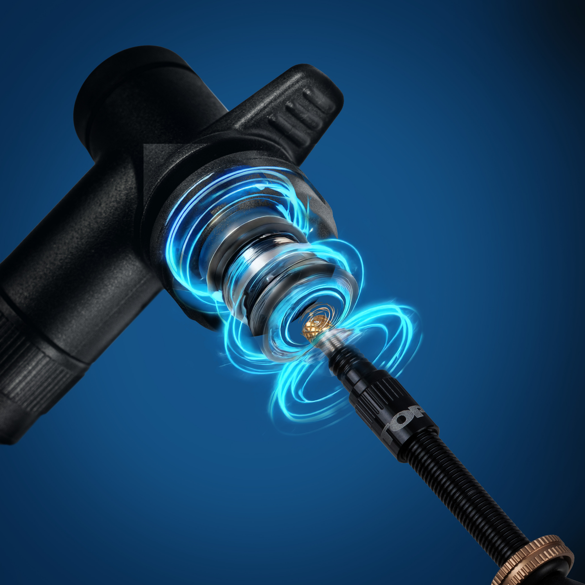 TurboFlow Valve Adapter - schwarz Topeak