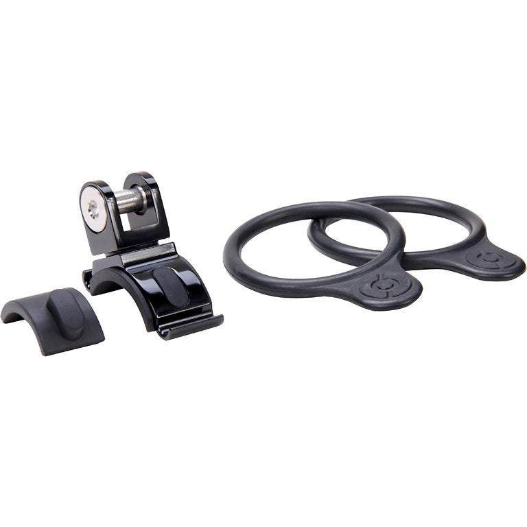 Lenkerhalter - Eloxiertes Aluminium schwarz poliert