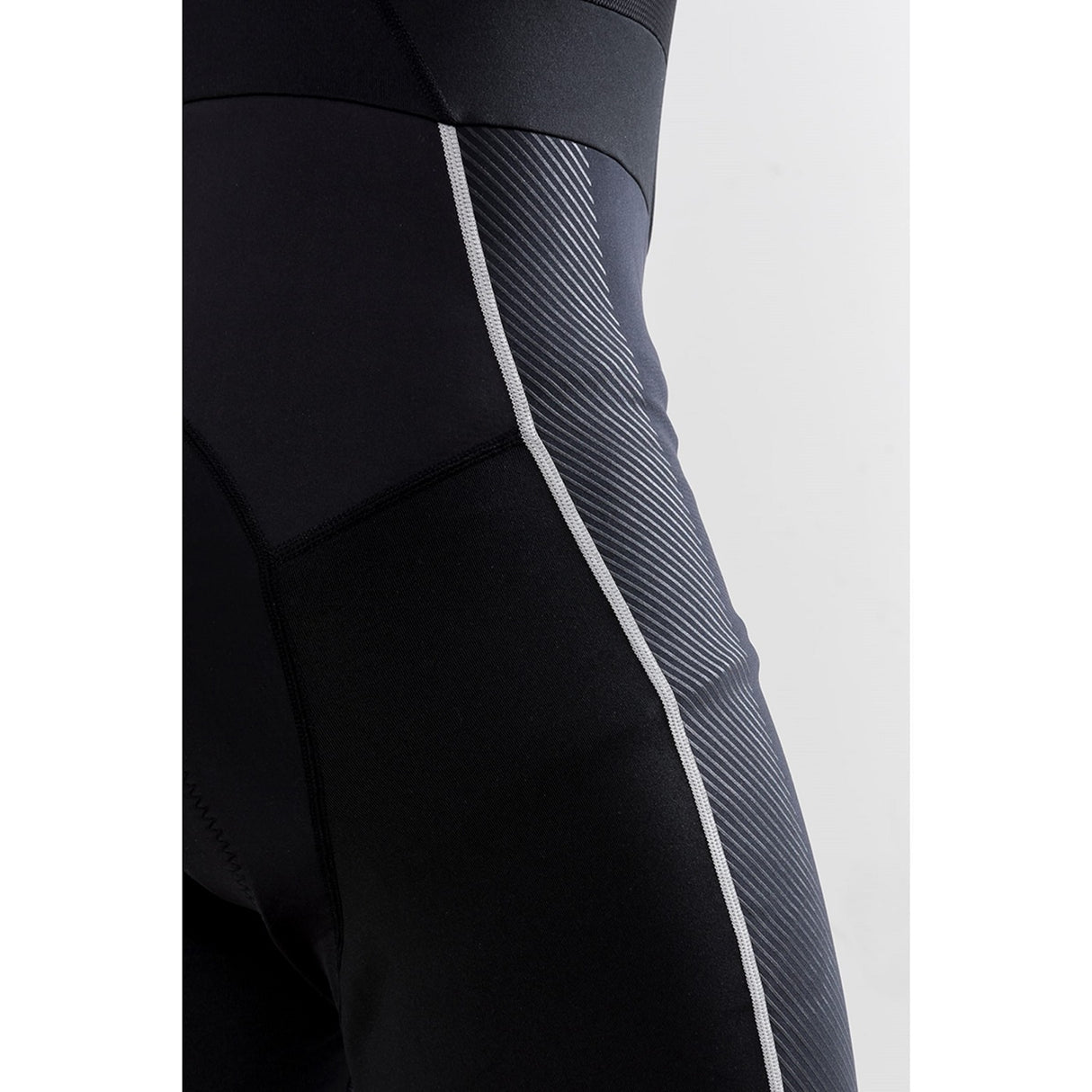 Ideal Pro Wind Bib Tights with pad M - Schwarz