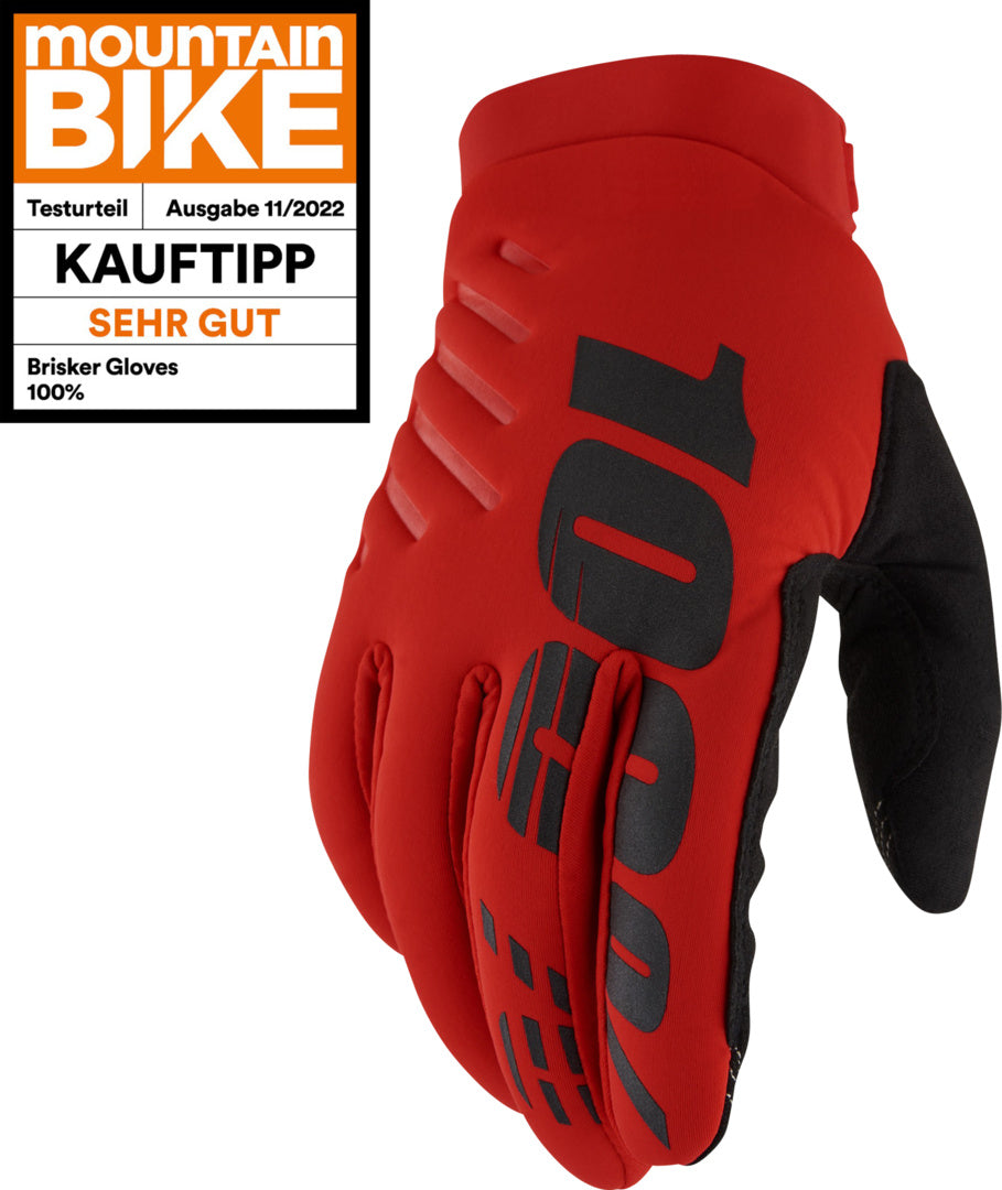 Brisker Gloves Red rot