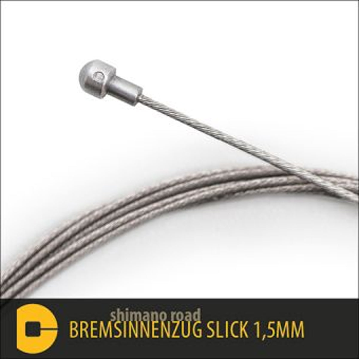 Bremsinnenzug 2m ''Shimano Road'' Slick OL - Silber