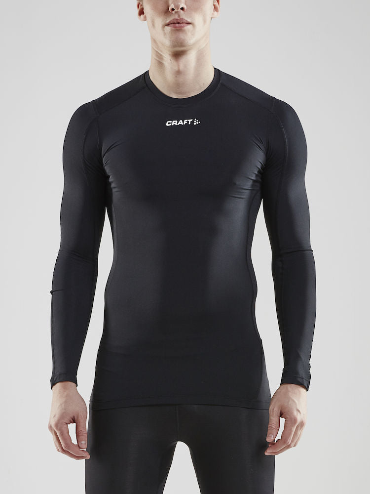 Pro Compression Long Sleeve Unisex - Schwarz