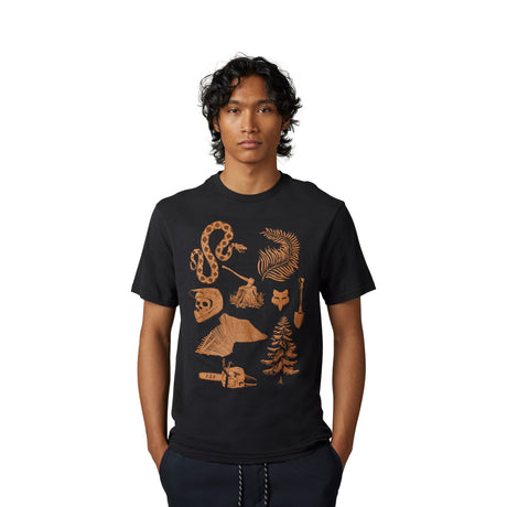 Track Beast Short Sleeve Prem Tee - Black