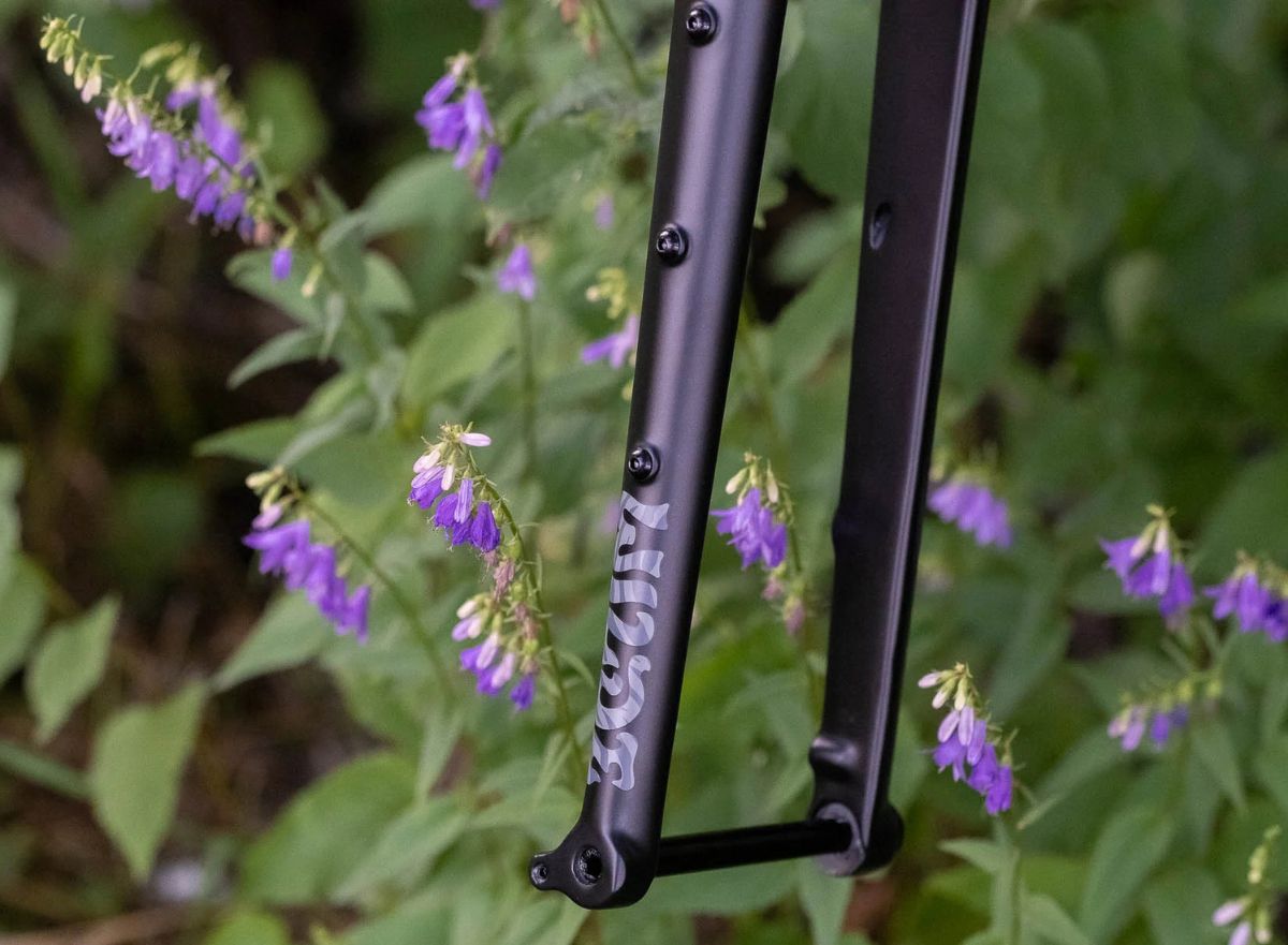 Wayfinder Carbongabel gerader Schaft - Schwarz