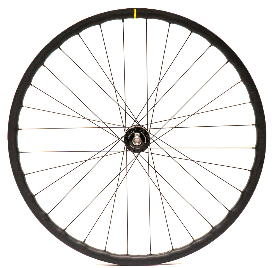 Laufrad SON 28 12 disc center lock + Mavic Open Pro UST Disc 32h