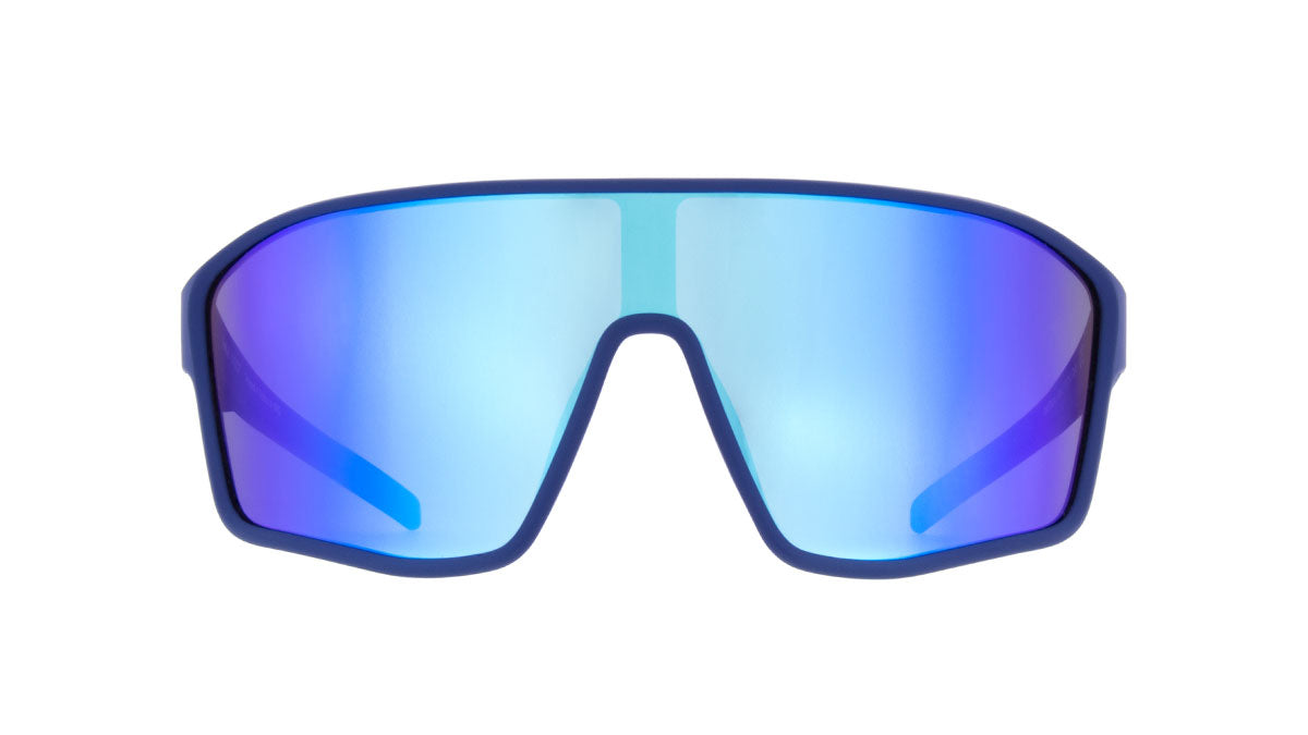 DAFT Sonnenbrille - Rubber Blue/Ice Blue Revo