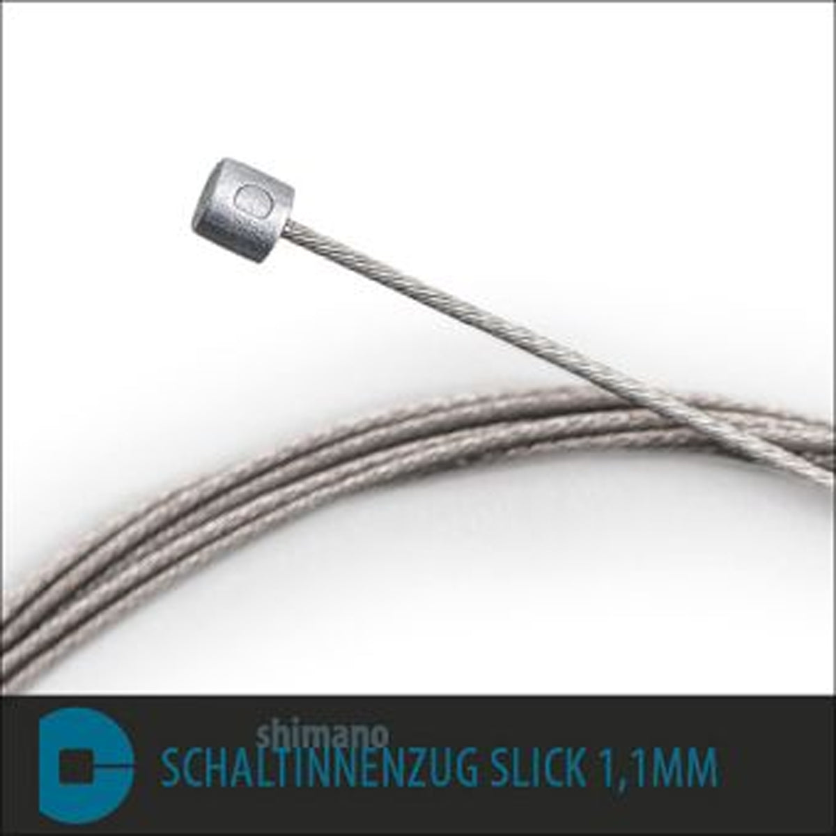Schaltinnenzug 2,2m Shimano Slick BL - Silber