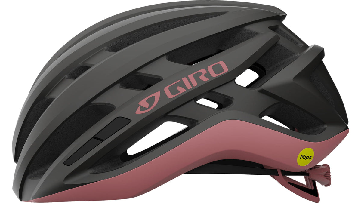 AGILIS Mips Helm - matte metallic coal/dusty rose Giro