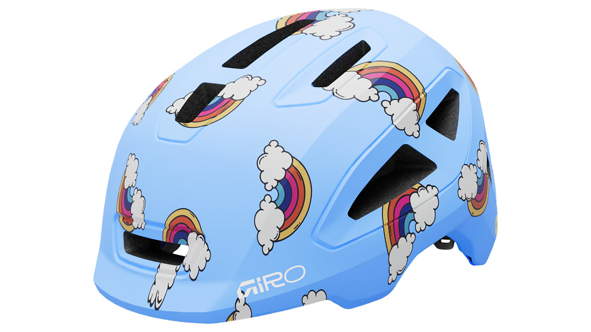 Scamp II Youth Fahrradhelm - matte multi rainbow