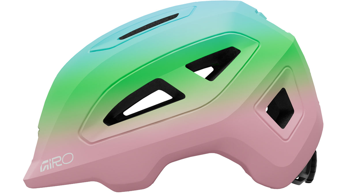 Scamp II Youth Fahrradhelm - matte pink/green
