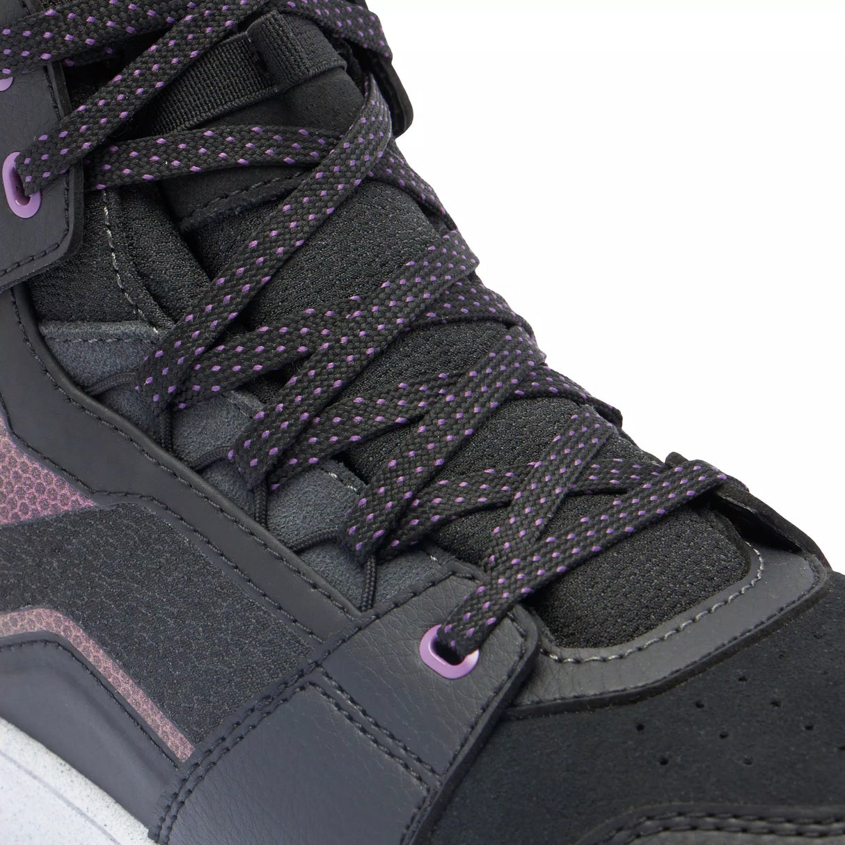 Suburb D-WP Shoes WMN - Black/White/Metal Purple
