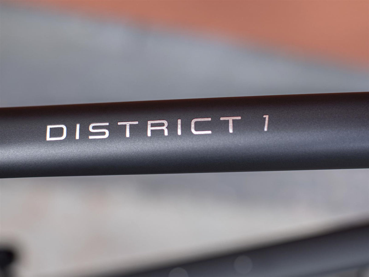 District 1 EQ Matte Dnister Black
