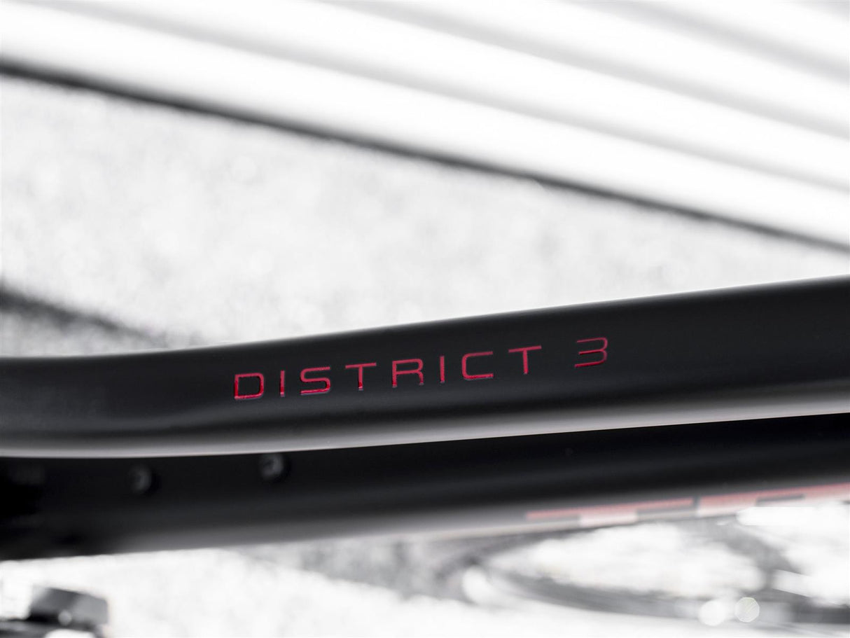 District 3 EQ Stagger Matte Trek Black