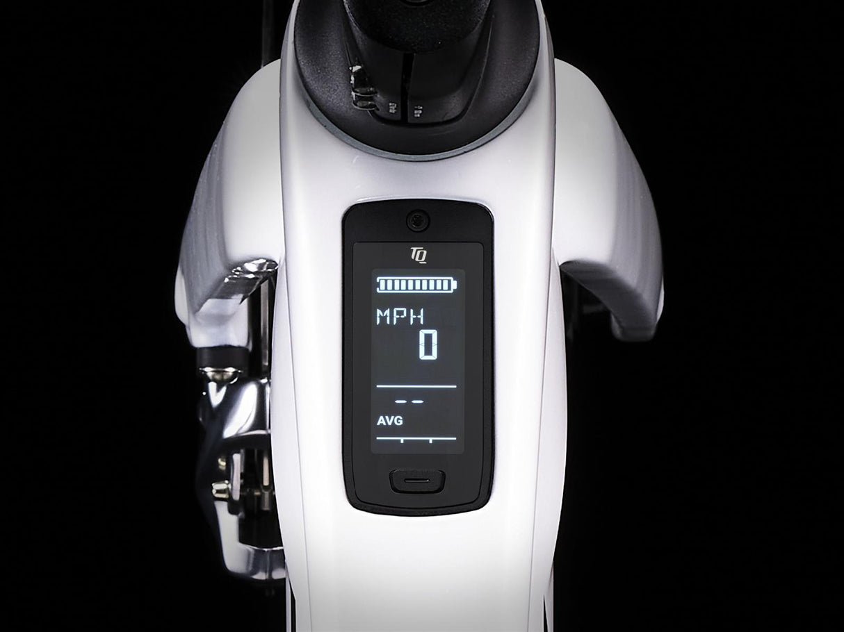 Domane+ SLR 9 AXS Crystal White 360Wh