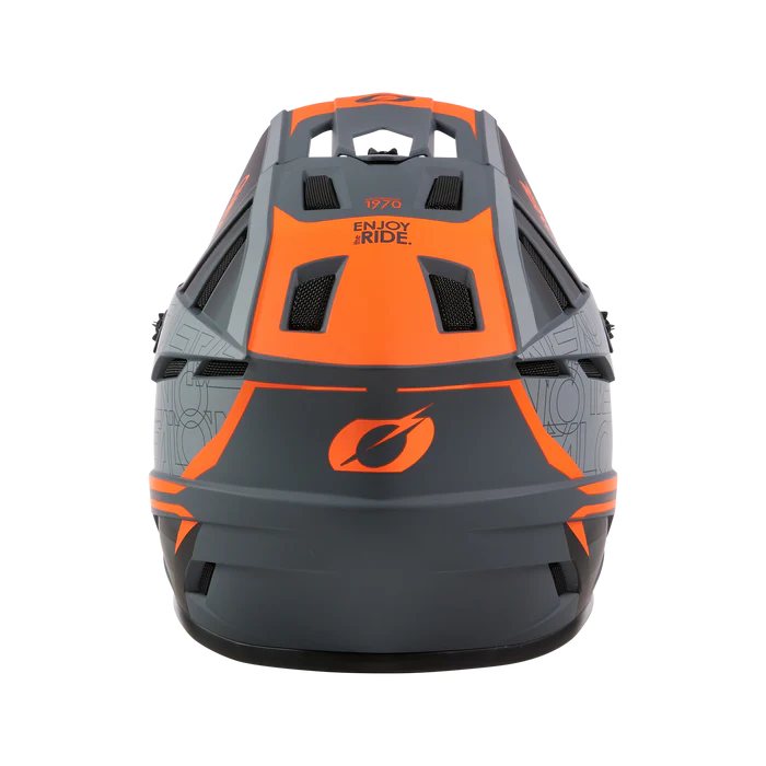 BACKFLIP Helm ECLIPSE gray/orange