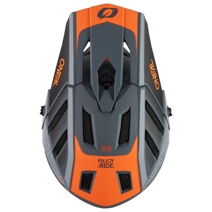 BACKFLIP Helm ECLIPSE gray/orange