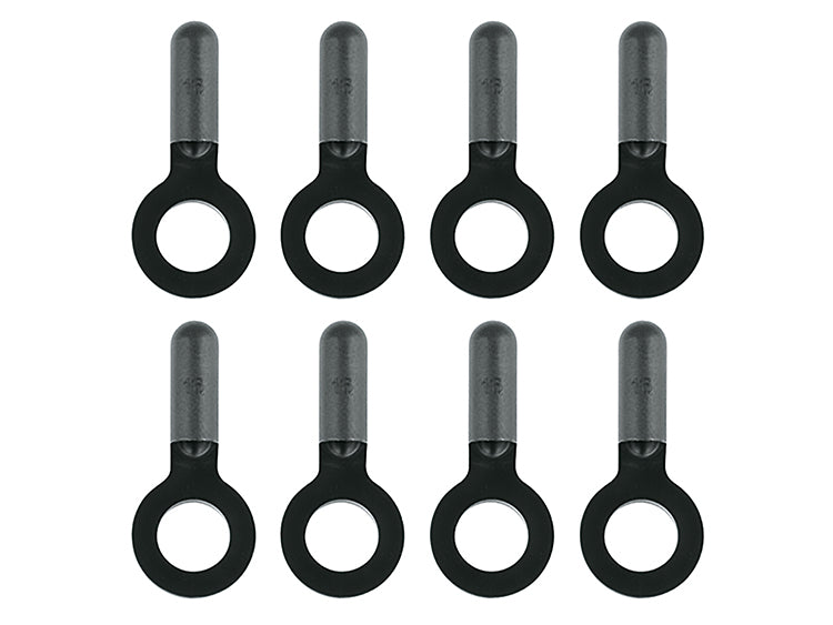 8er Set Strebenschutzkappe - schwarz