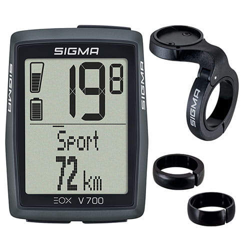 EOX VIEW 700 E-Bike-Computer - schwarz Sigma Sport
