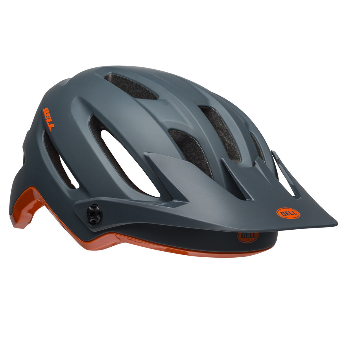 4Forty Mips - Helm - Grau/Blau/Orange