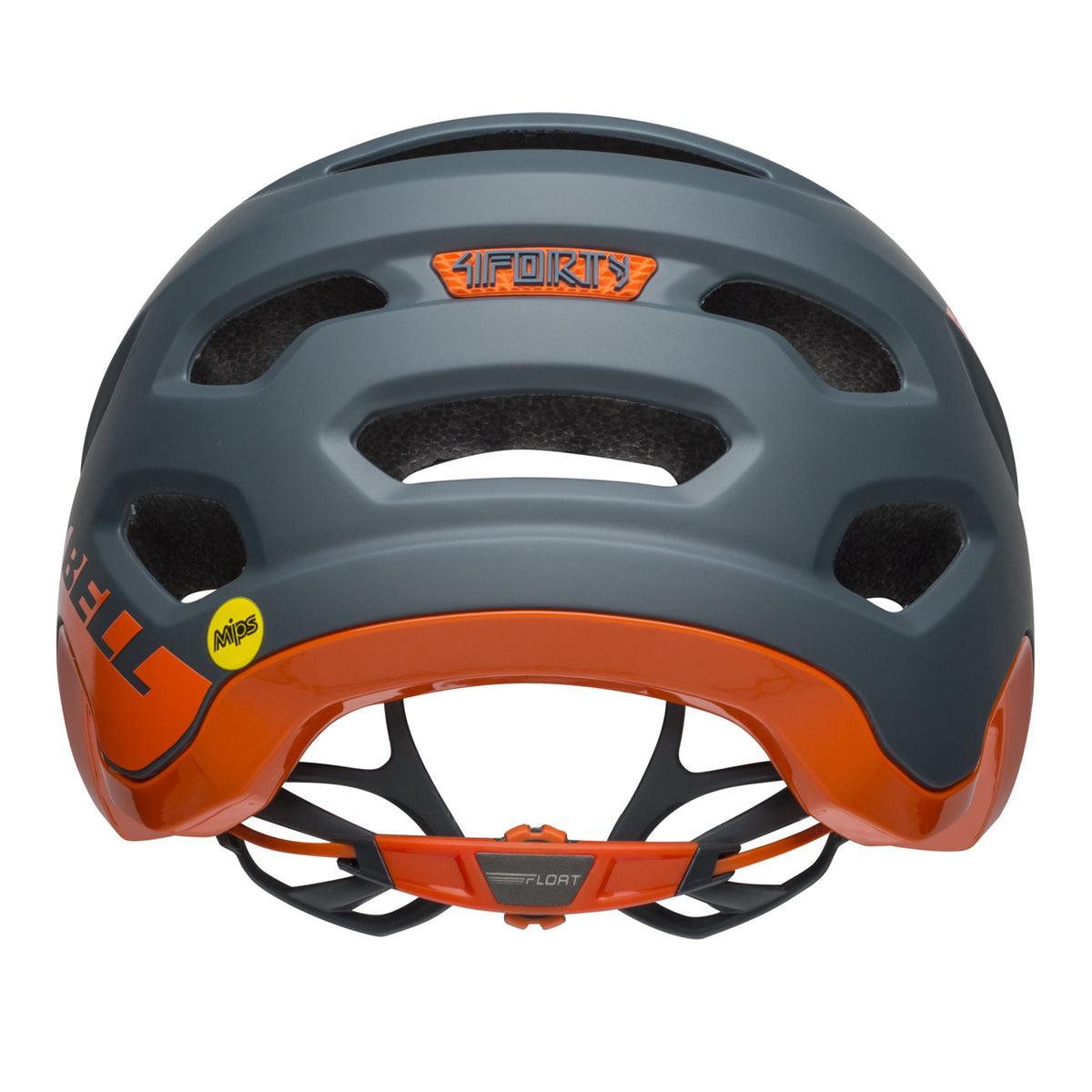 4Forty Mips - Helm - Grau/Blau/Orange