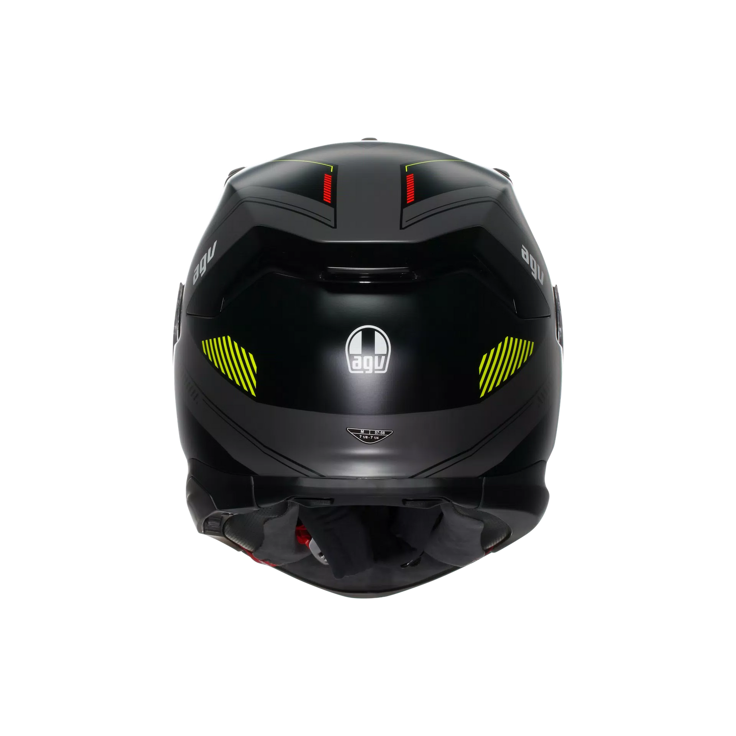 K7 S E2206, Integralhelm - Kyber Matt Grey/Yellow Fluo