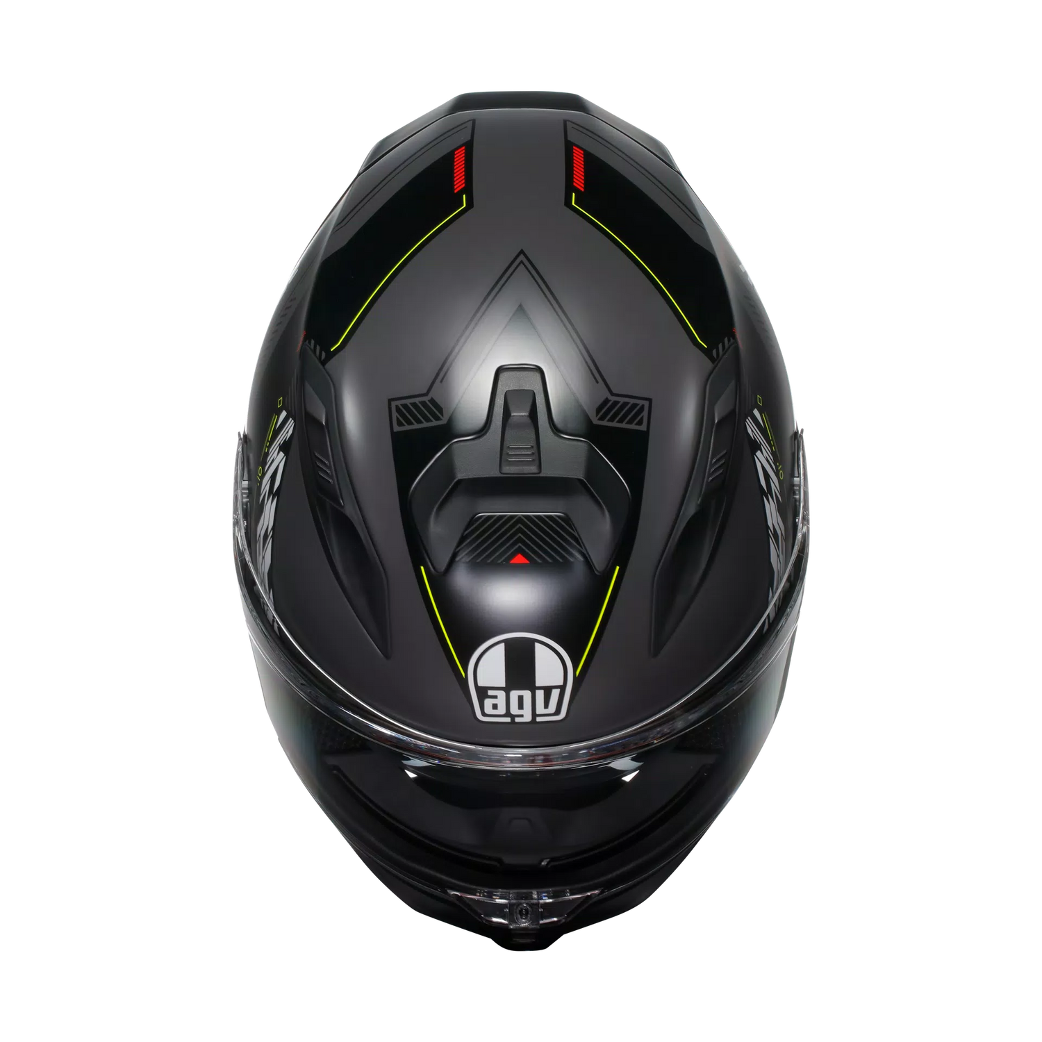 K7 S E2206, Integralhelm - Kyber Matt Grey/Yellow Fluo