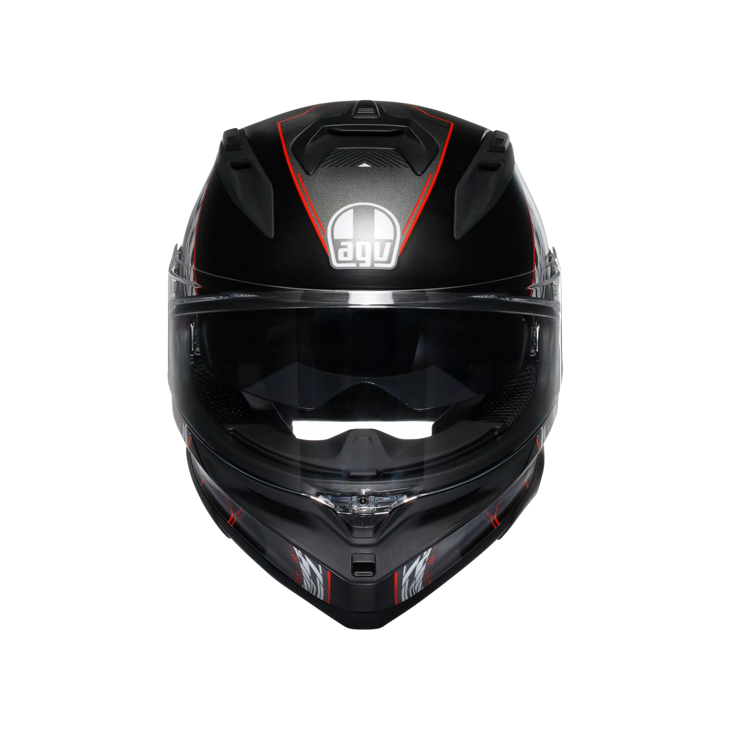 K7 S E2206, Integralhelm - Kyber Matt Black/Red