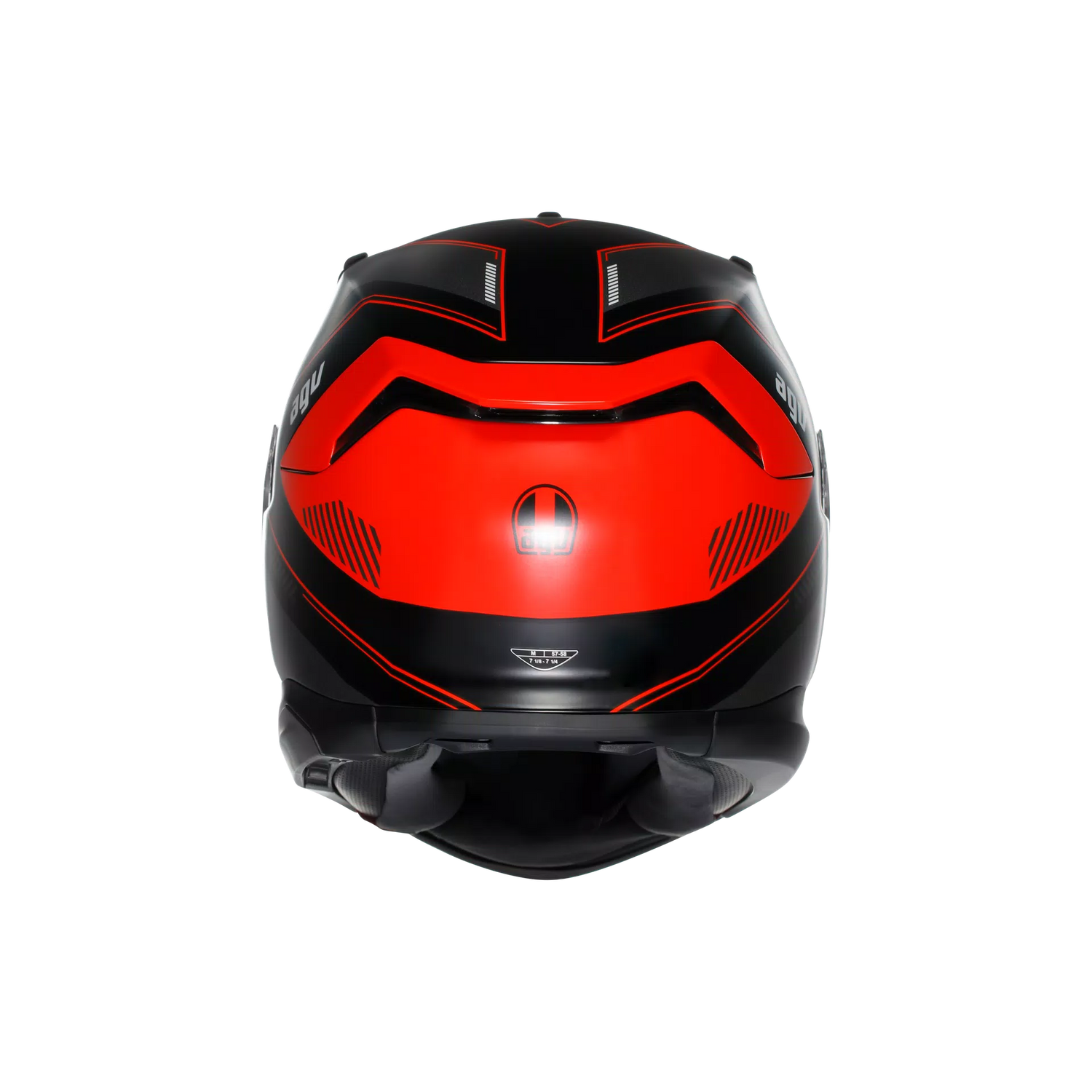 K7 S E2206, Integralhelm - Kyber Matt Black/Red