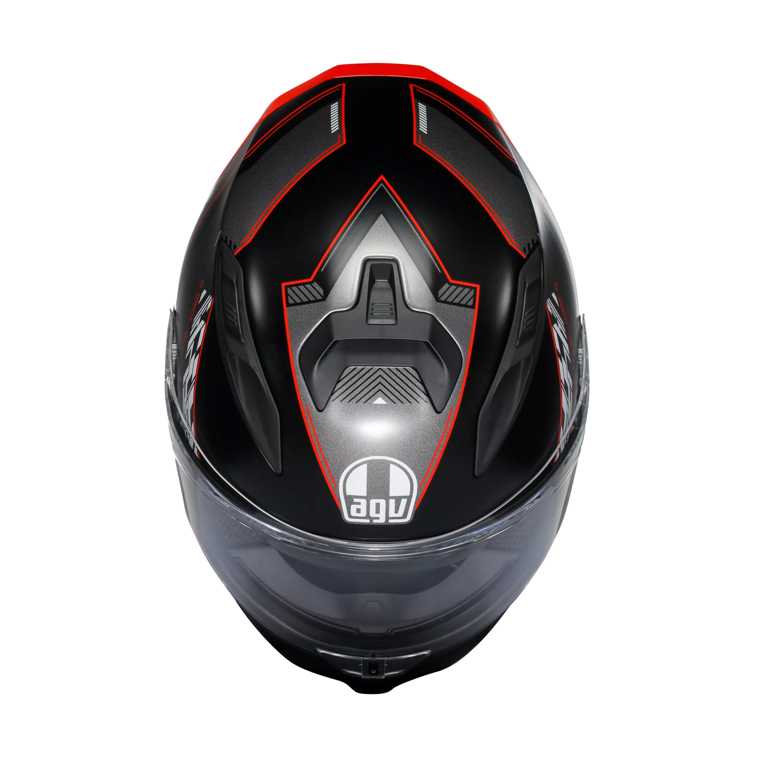 K7 S E2206, Integralhelm - Kyber Matt Black/Red