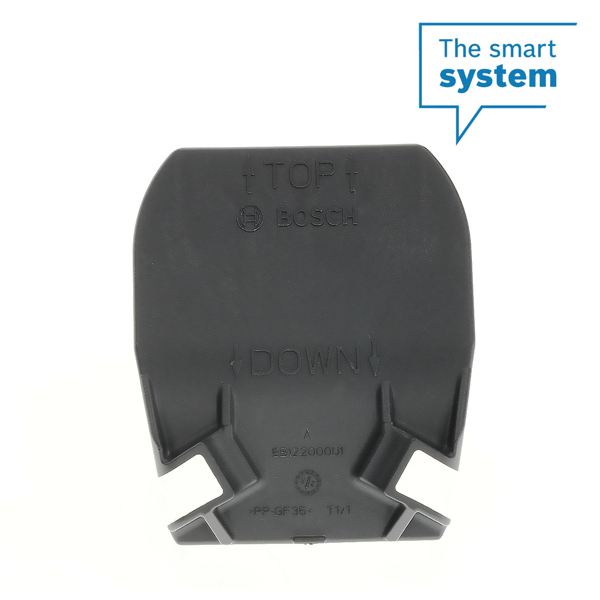Cover cap holder on the cable side, PowerTube (BBP38YY) horizontal,Inverted removal upwards, pivot