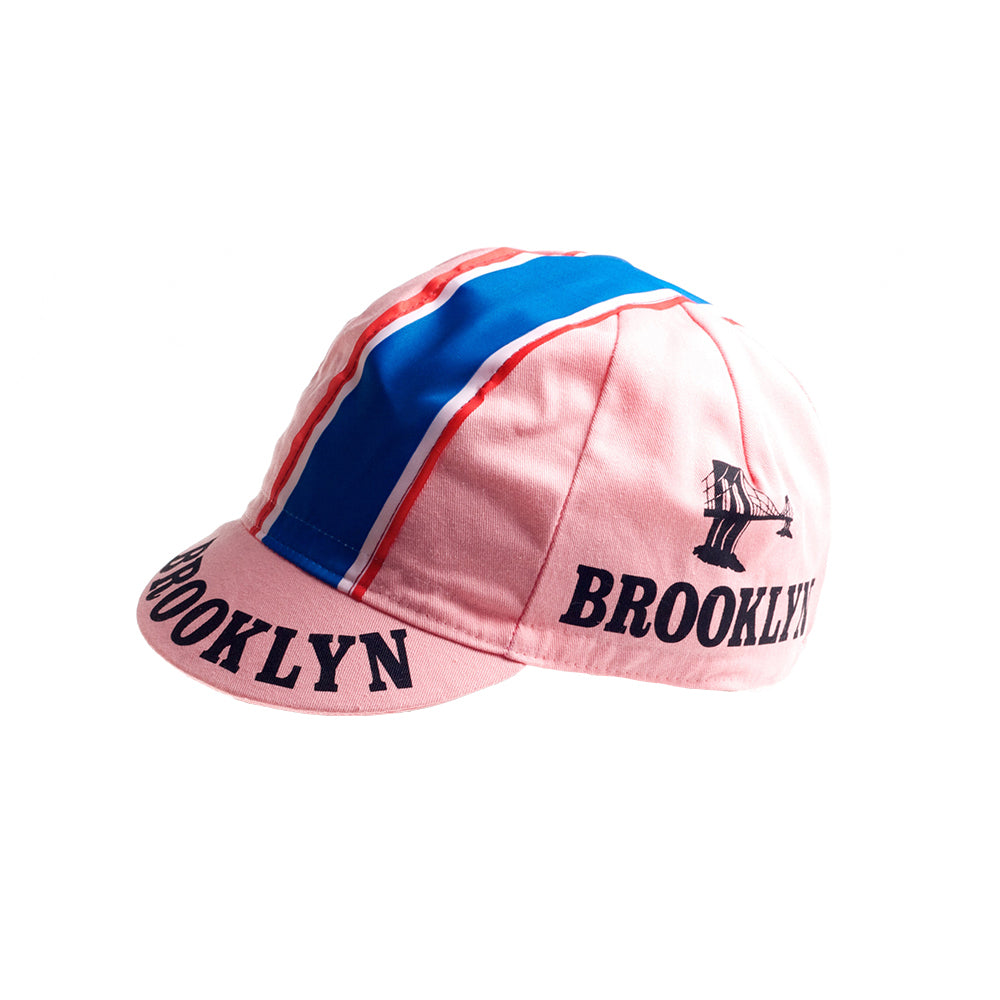 Vintage Cycling Cap - Brooklyn Pink