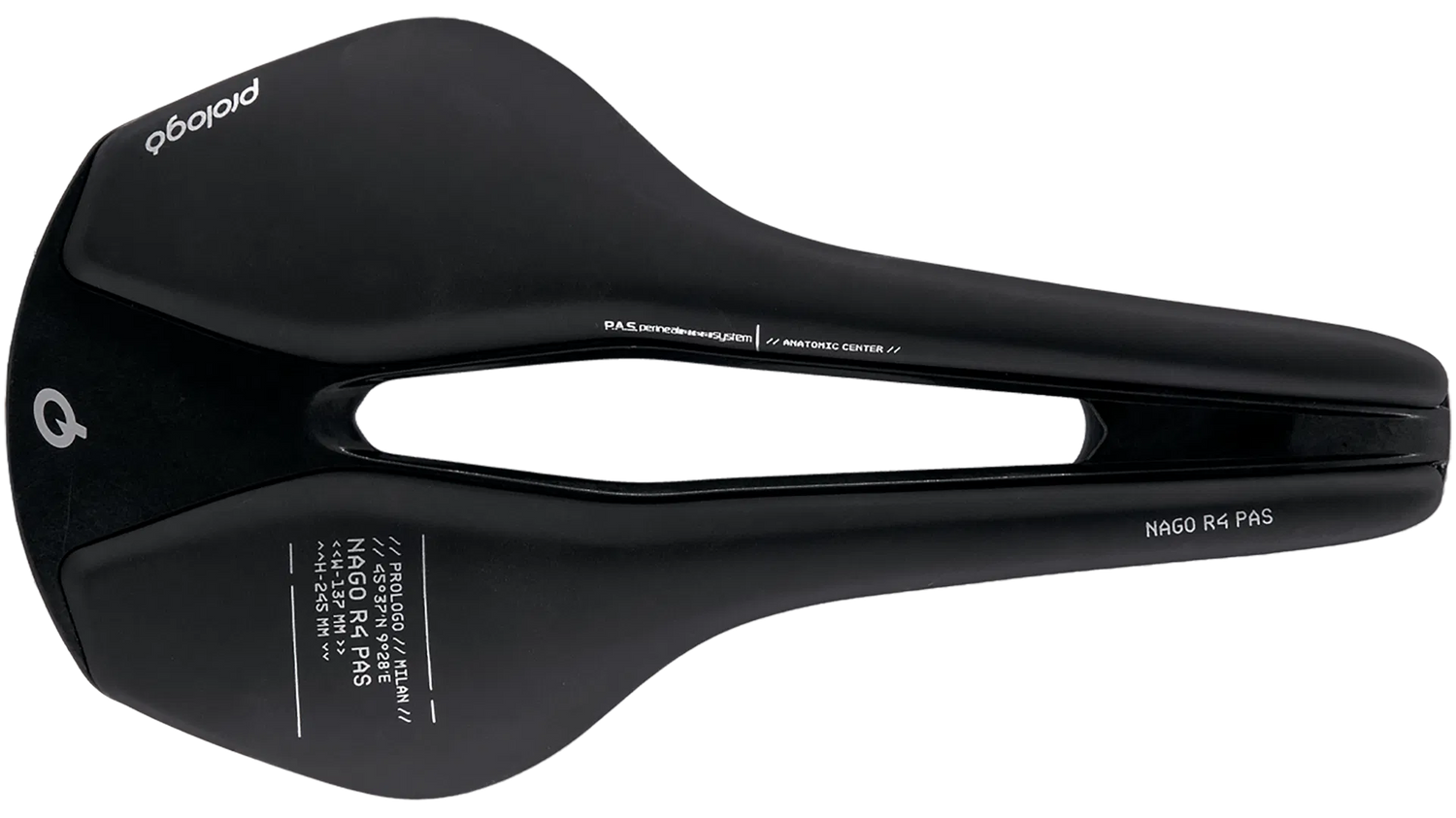 Nago R4 PAS Sattel - schwarz