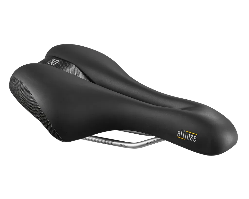 Ellipse Urban Athletic Fahrradsattel - schwarz